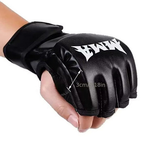 Gants MMA à vendre Concevez votre propre logo Gants MMA de style le plus récent pour le poinçonnage Gants MMA de haute qualité à demi-doigts - Product Image 6