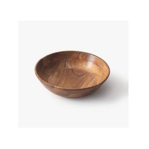 Tazón de vajilla de bambú con logotipo personalizado de madera de acacia al por mayor de fábrica con hermosa vajilla tazón de sopa para almacenamiento de alimentos frutas - Product Image 4