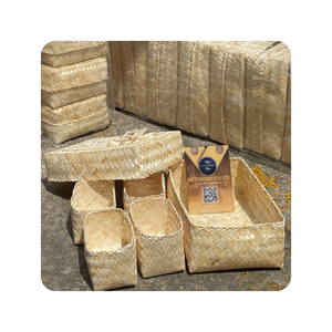 Varias ventas de cesta de ratán de bambú de alta calidad, accesorio de muebles personalizable duradero, precio especial, fabricante de Vietnam - Product Image 6