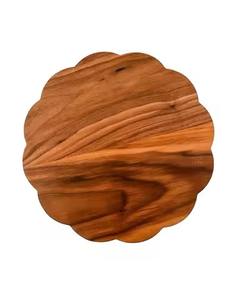 Tabla de cortar de madera artística hecha a mano para mezclar calidez rústica con diseño moderno para una preparación de comida elegante - Product Image 6