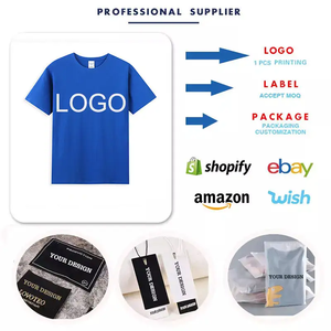 Streetwear personnalisé en coton vierge de haute qualité, t-shirt surdimensionné à col rond teint en plaine, vêtements pour hommes, t-shirt pour hommes de grande taille, vente en gros - Product Image 5