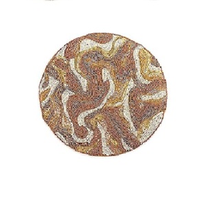 Xlusion Product Heart haped ade Lass Ed laclacemat ititchen itroduct ining able Mat ecorativo Mat For OME me estaurant - Product Image 5