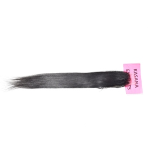 2*6 Closure vente en gros 100% paquets de cheveux humains bruts vietnamiens corps droit trame noire naturelle extensions de cheveux humains de haute qualité - Product Image 4