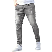 Jeans personnalisés pour femme, taille mi-haute, coupe droite, grande taille, en denim 100% coton délavé, brodés, style Hip Hop, qualité supérieure