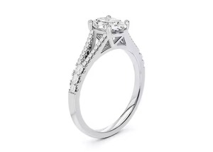 High on Demand Oval Cut Lab Grown Diamond Engagement <b>Ring</b> Gold Diamond <b>Ring</b> for Women at Affordable Price for customer - Product Image 3