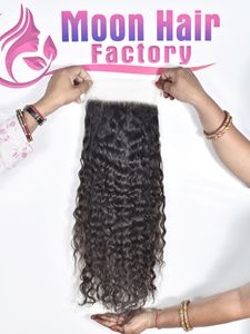 100% nouveau produit prix approvisionnement en vrac fermeture bouclés cheveux humains indiens naturel doux soyeux texture longue durée disponible à la vente - Product Image 5