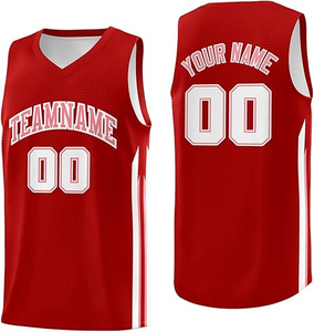 Meilleur design Vêtements de sport Maillot de basket-ball Séchage rapide Respirant Tendance Logo et taille personnalisés Nouvelle arrivée Maillot de basket-ball - Product Image 1