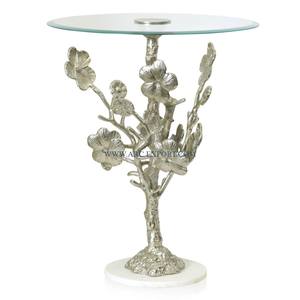 Meubles de maison, table basse de chambre à coucher, forme de feuille, design unique, fabrication artisanale, dernière arrivée, table basse à prix abordable - Product Image 4