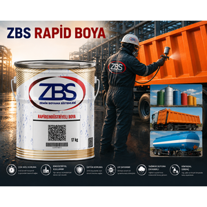 สีอีพ็อกซี่อุตสาหกรรม ZBS แบบแห้งเร็ว 17 กก. - สีสเปรย์สำหรับโลหะ แข็งแรง แห้งไว - Product Image 5