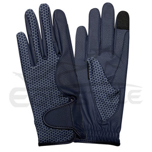 Customized Logo Winter Dressage Sports <b>Gloves</b> Equestrian <b>Touch</b> <b>Screen</b> Compatible Genuine Leather Bulk Wholesale for Outdoor - Product Image 1