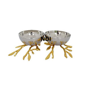 Bol de fruits de conception de luxe en métal en laiton fabriqué à la main pour la maison hôtel et Restaurant vaisselle décoration de Table bol de serveur de fruits - Product Image 6