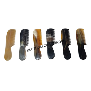 Peine de Cuerno de Búfalo Premium, Color Natural, Cuidado del Cabello de Moda, Directo del Mayorista de la India - Product Image 2