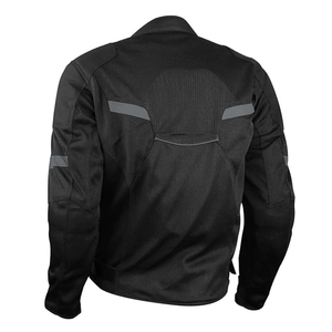 Chaqueta de motocicleta textil y de malla reflectante verde de alta visibilidad para todas las estaciones para hombre, armadura CE y forro extraíble, chaqueta de moto - Product Image 5