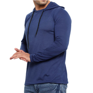 Men Light Weight Top Quality Best Fashion Best Price Men's Hoodies Cotton <b>Hooded</b> <b>T</b>-<b>Shirts</b> men's hoodies - Product Image 6