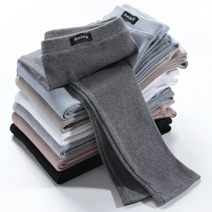 Femmes personnalisé Polyester Spandex taille haute bout à bout collants de gymnastique pantalons de Yoga leggings en forme de V fermeture à la taille élastique motif solide - Product Image 1