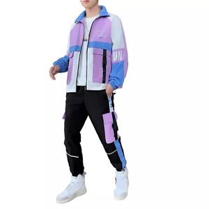 Aduits Oem-chándal deportivo para hombre, diseño de poliéster pesado, traje para el sudor de 2 piezas - Product Image 6