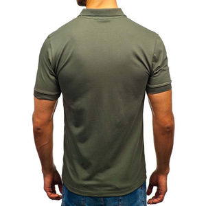 Polos transpirables Ropa al por mayor para hombre Ventas Polo personalizado para hombre Alta calidad Slim Fitness Ropa informal de manga corta - Product Image 2