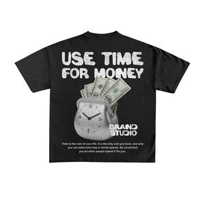 Camiseta de Cuello Redondo con Estampado Gráfico Personalizado para Hombre, de Calidad Premium, Corte Holgado, Fabricante Profesional a Precios de Mayoreo - Product Image 6