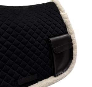 Almohadilla de Silla de Montar para Caballo, Diseño Personalizado, de Alta Gama, Transpirable, Forrada con Felpa Suave, para Salto y Equitación Invernal - Product Image 2