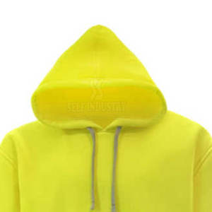 Sweat à capuche de sécurité de protection de qualité supérieure réfléchissant OEM nouveauté vêtements de sécurité sweat à capuche haute visibilité - Product Image 4