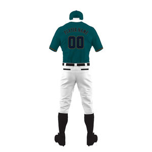 Tenues de baseball pour adultes légères, confortables et respirantes, en polyester, unisexes, prix raisonnable, service OEM, meilleures ventes - Product Image 3
