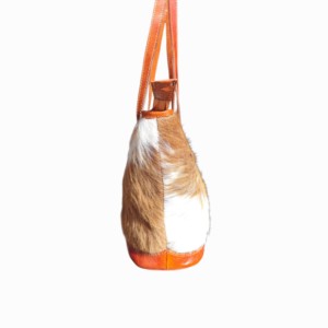 Sac à main en cuir de vachette véritable fait main de qualité supérieure pour femmes, avec deux fermetures à glissière, style western vintage - Product Image 4