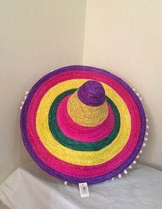 หมวกปาร์ตี้เม็กซิกันหมวกฟางแบบดั้งเดิมสำหรับตกแต่งเทศกาลเฟียสต้า - Product Image 6