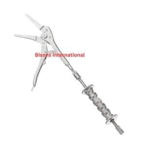 Pinzas de Bloqueo Manual BISONS con Martillo de Impacto, Instrumento Quirúrgico Ortopédico de Acero Inoxidable - Product Image 1