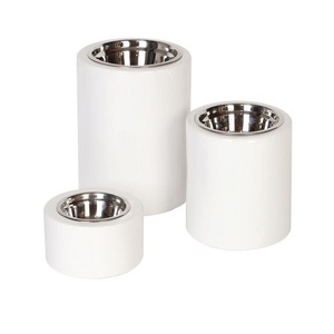 Juego de 2 cuencos de mármol de forma redonda, cuenco de mármol de agua para comida de gato de tamaño personalizado de la mejor calidad a granel - Product Image 4