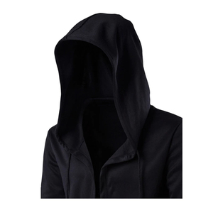 Gabardina de hombre oscura nueva de alta calidad personalizada 2025, de longitud media Abrigo con capucha, ropa exterior de talla grande para hombre - Product Image 2