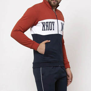 Survêtements d'hiver pour hommes tendance, haute qualité, taille XL, col montant, fermeture éclair, légers et coupe-vent, avec logo en vente - Product Image 4