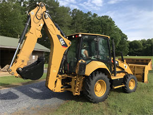Fuerte condición de trabajo 2016 CATERPILLAR 430F2 retroexcavadora de gato de brazo extensible hidráulico con ruedas 430 a la venta - Product Image 3