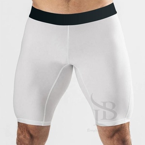 Pantalones Cortos de Compresión de Alta Calidad, Pantalones Cortos de Compresión Casuales, Lisos, para Hombre, para Uso en Invierno, a Bajo Precio - Product Image 1