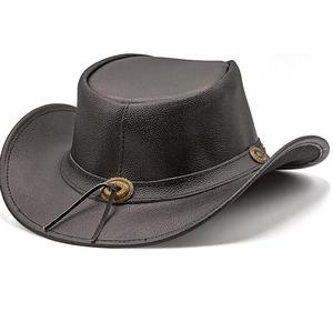 Sombrero de Vaquero Personalizado con Logotipo, Color y Talla a Medida, para las Cuatro Estaciones, de Alta Calidad, Diseño Vintage Unisex para Adultos - Product Image 1