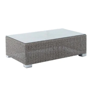 Mesas de Ratán Ecológicas e Impermeables para Bodas y Banquetes de Hotel, Fabricadas en Indonesia, Muebles de Exterior Contemporáneos con Tamaño Personalizado - Product Image 1