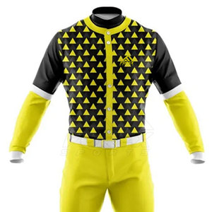 Uniforme de béisbol de práctica de alto fabricante, recién llegado, uniforme de béisbol de último diseño - Product Image 4