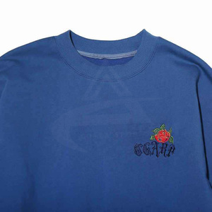 Sudadera de cuello redondo de manga larga Unisex de alta calidad con bordado Invierno Primavera Técnica lavada Impresión digital - Product Image 3