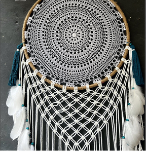Macramé Tenture murale Attrape-rêves personnalisé pour Tenture murale Décoration intérieure - Product Image 2