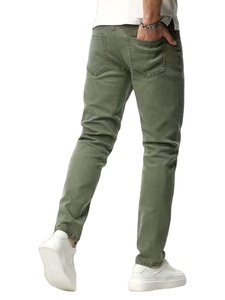 กางเกงยีนส์ผู้ชายทรงลำลองแบบใหม่ พรีเมียม ผ้าแคนวาส ใส่สบาย เหมาะสำหรับงานปาร์ตี้ กิจกรรมกลางแจ้ง ทรงตรง - Product Image 4