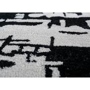 Alfombra Genesis Ivory Hecha a Mano de Lana y Viscosa, Rectangular de 9x12, Diseño Abstracto a Rayas, para Sala de Estar, Hogar y Pasillo -Tnq-266 - Product Image 3