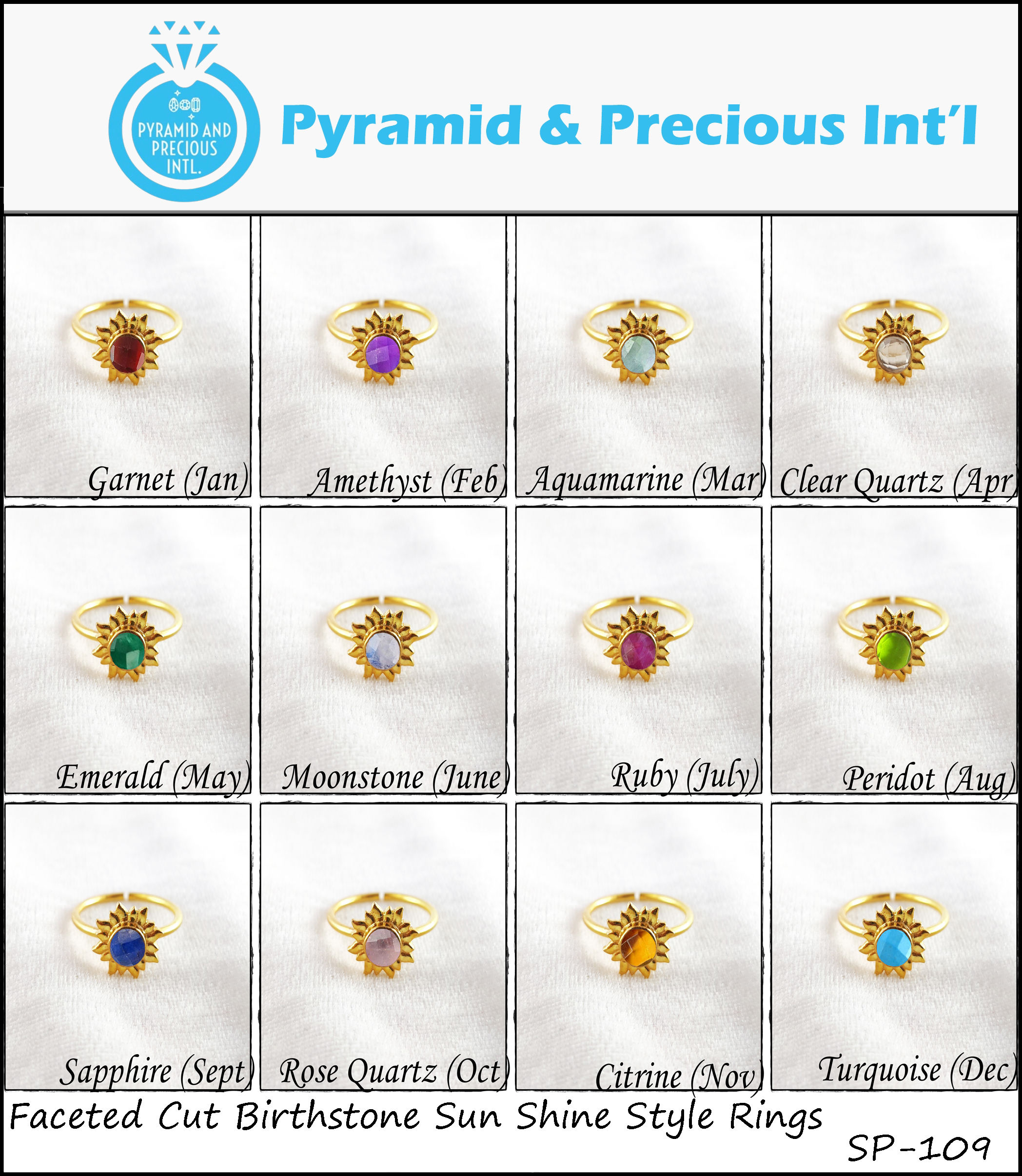 แหวนหินประจำเดือนเกิด