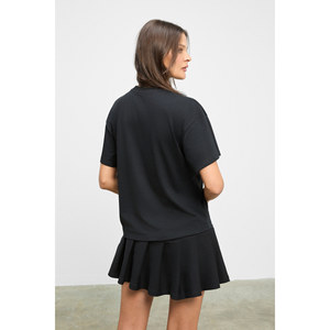 GRIMELANGE ZANITHA กระโปรงมินิสั้นผ้าเนื้อนุ่มยืดได้สำหรับผู้หญิง - Product Image 4