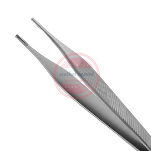 คีมผ่าเนื้อเยื่อ Adson สีน้ำตาลเครื่องมือผ่าตัดสเตนเลสสตีล - Product Image 4