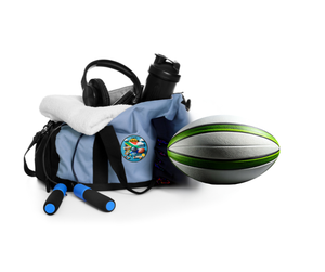 Insignia de la Bandera de Sudáfrica, Braaivleis Rugby Sunnyskies, Diseño Deportivo de Moda, Recuerdo de Acero Inoxidable Plateado - Product Image 5