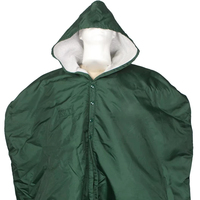 Poncho à capuche personnalisé respirant 100 % polyester pour conditions météorologiques extrêmes, cape de protection, couverture anti-humidité à séchage rapide, couleur personnalisable