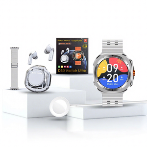 นาฬิกาอัจฉริยะ Sower D30 Watch Ultra หน้าจอสัมผัส IPS ขนาด 1.52 นิ้ว พร้อมหูฟังในตัว ตรวจวัดอัตราการเต้นของหัวใจ ติดตามการนอนหลับ กันน้ำระดับ IP67 - Product Image 3