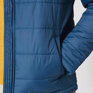 Chaqueta acolchada brillante, prendas de vestir exteriores con acabado brillante para hombre, prendas de vestir exteriores de estilo de moda para invierno, etiqueta privada OEM directa de fábrica - Product Image 2