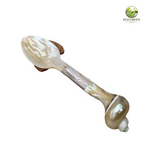 Juego de Cuchara y Tenedor de Nácar Natural, Vajilla Hecha a Mano, Artesanía Premium, Regalo Empresarial, Personalización de Marca, Precio Competitivo - Product Image 2