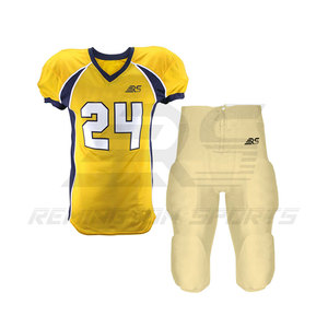 Nouvelle arrivée 2024 uniforme de Football américain meilleure qualité en gros unisexe utiliser uniforme de Football américain - Product Image 3