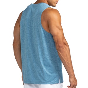 เสื้อกล้ามวิ่งออกกำลังกายทรงหลวมสำหรับผู้ชาย เสื้อกีฬาแบบยาว ยูนิเซ็กซ์ ระบายอากาศได้ดี ไซส์ใหญ่ เหมาะสำหรับวิ่งและทำงาน - Product Image 3